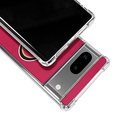 NFL San Francisco 49ers Distressed Google Pixel 7a Clear Case